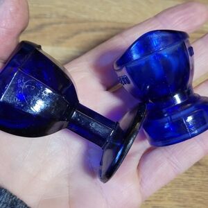 Vintage Cobalt Eye Washers